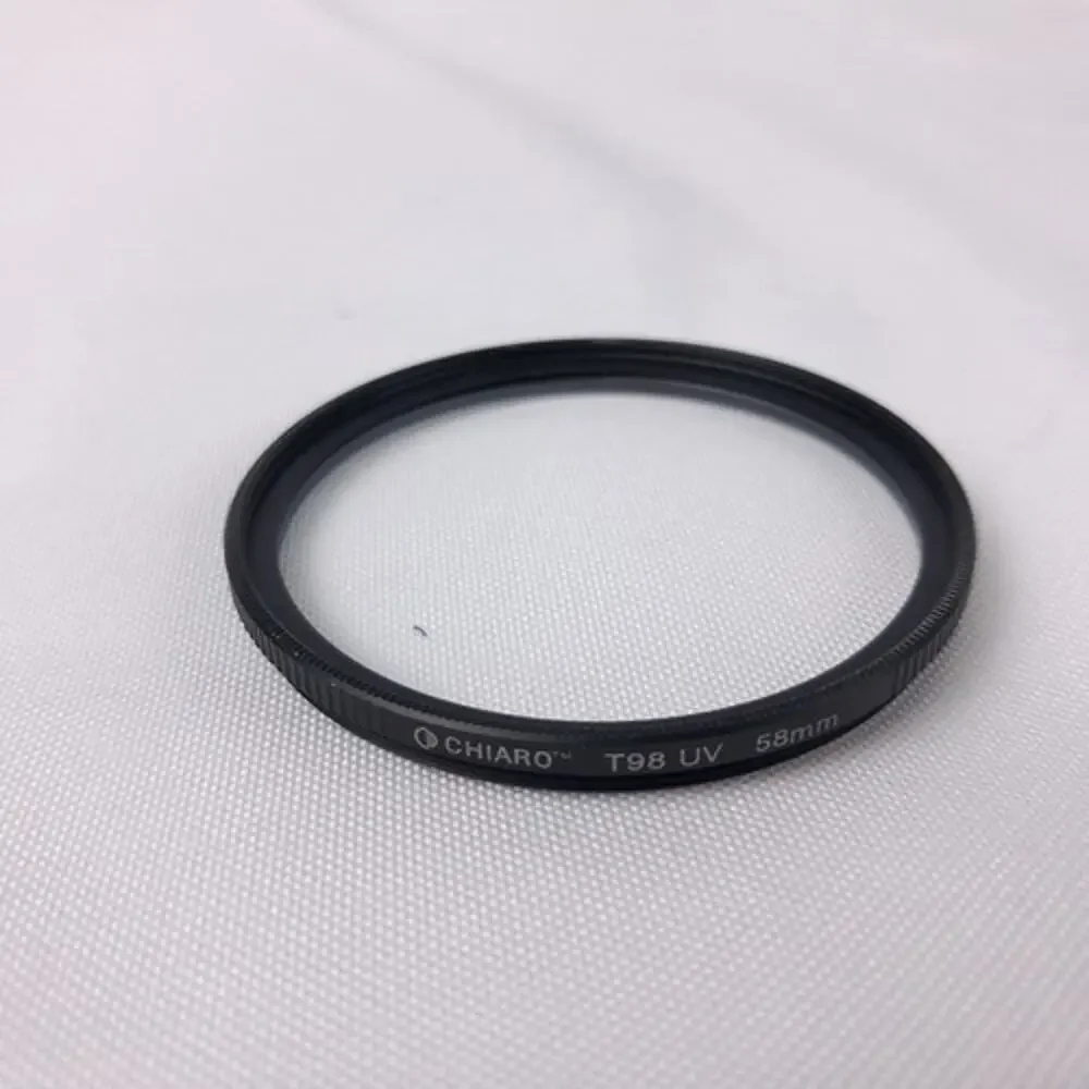 Chiaro T98 UV Filter 58mm Camera Lens Protector Clear Glass Photography